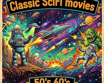 Classic Sci-Fi Movies from the 50s & 60s on DVD