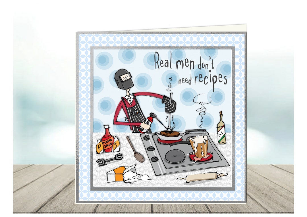 Funny Male Birthday Cards, Bloke Birthday Cards, Cartoon Humorous ...