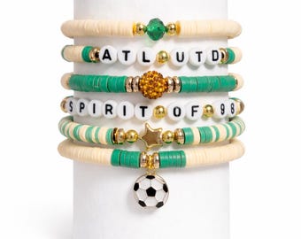 Atlanta United Bracelet Stack – Soccer Charm, Spirit of 96
