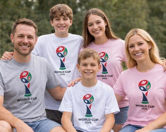 WM 2026 Familie passende Fußball Shirts | Game Day Fan Tees