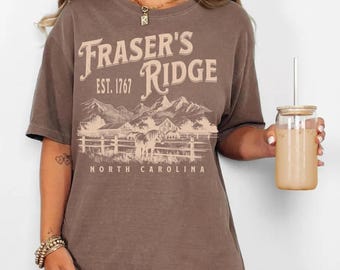 Fraser's Ridge Unisex Adult Shirt,  North Carolina Gift, Outlander Tee CSP053