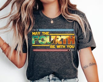 Star Wars Day Shirt, May the Force Be With You Tee, CSP151