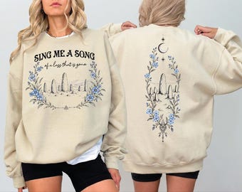 Sing Me a Song Sweatshirt and Hoodie, North Carolina Sweater, Outlander Crewneck CSP411