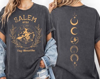 1692 Salem They Missed One Comfort Colors Shirt, Halloween Witch Tee, CSP291