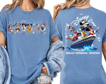 Disney Cruise Group Shirt, Family Matching Vacation Tee, Mickey and Friends Tshirt CSP152