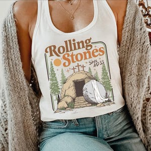 Rolling Stone Tank Top - Etsy