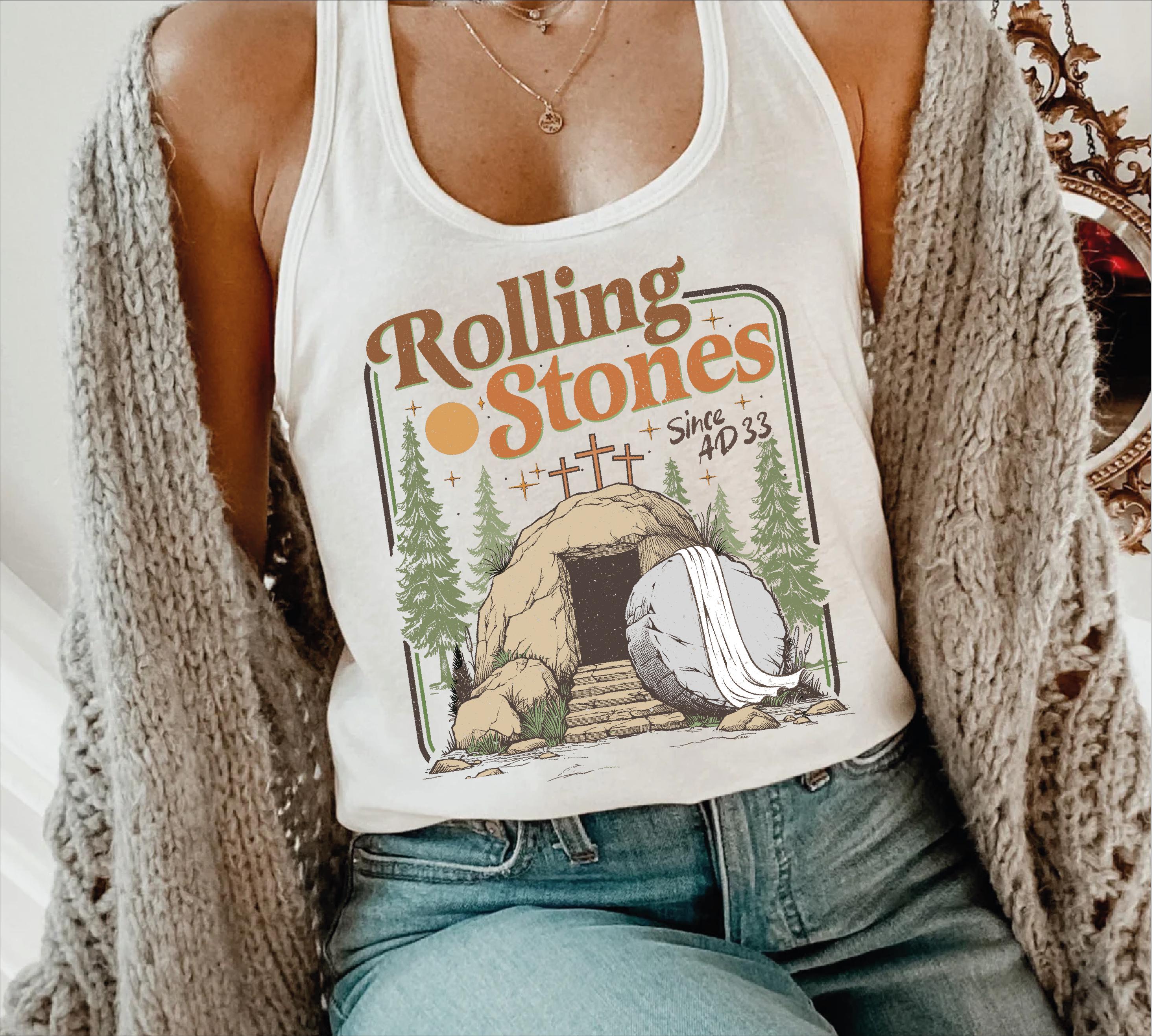 Rolling Stone Tank Top - Etsy