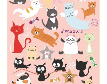 Hoja de pegatinas Pawsome - #1