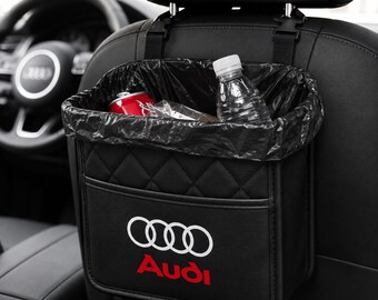 Premium PU Leather Car Seat Back Organizer | Hanging Rear Seat Storage Bag | Universal Car Organizer