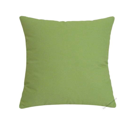 avocado green throw pillows