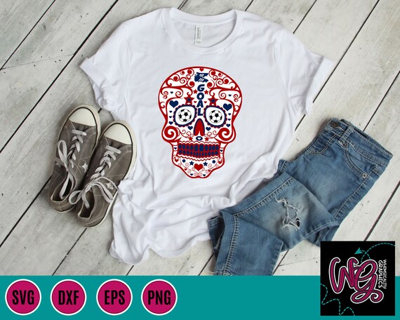 Download Clip Art Football Sugar Skull Svg Dxf Png Eps Sublimation Instant Download Art Collectibles