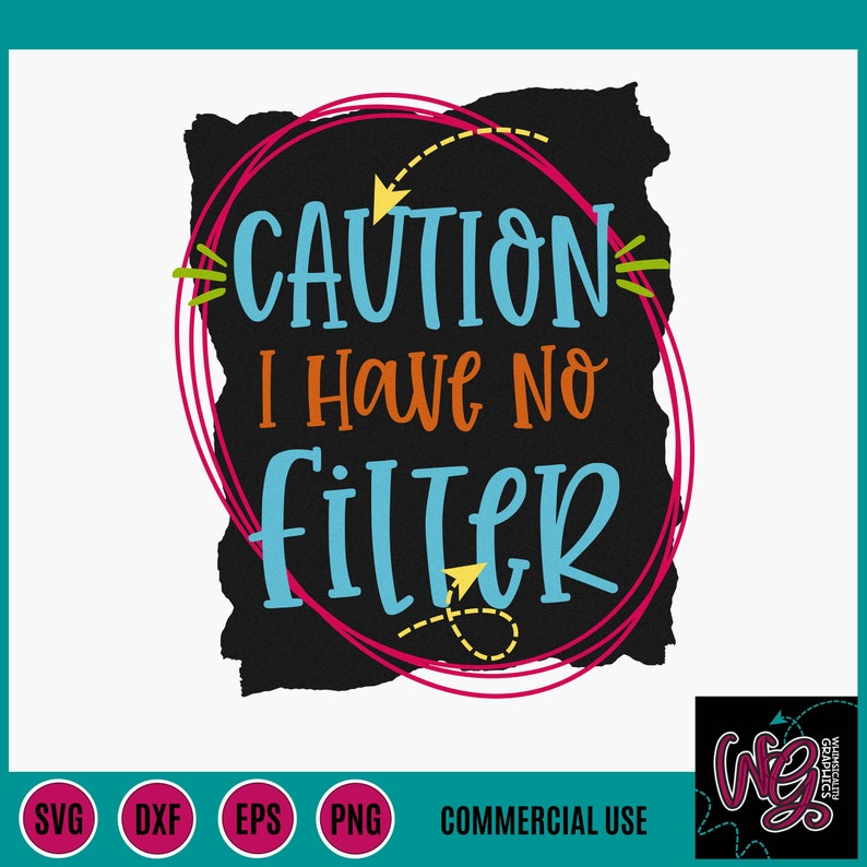 caution i have no filter