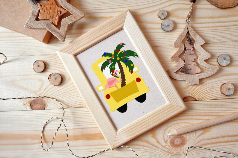 Download Whimsy Truck Christmas Beach Svg Dxf Png Eps Sublimation ...