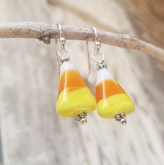 Candy Corn Earrings Candy Corn Earrings