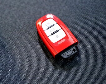 Lamborghini Audi VW Custom Key Shell | Huracan Aventador RS5 RS6 RS7 S8 RS4 RS3 | Red