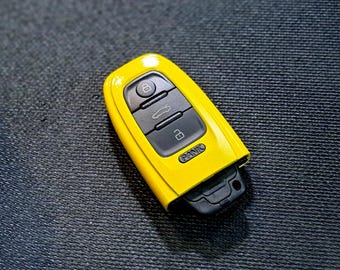 Lamborghini Audi VW Custom Key Shell | Huracan Aventador RS5 RS6 RS7 S8 RS4 RS3 | Yellow