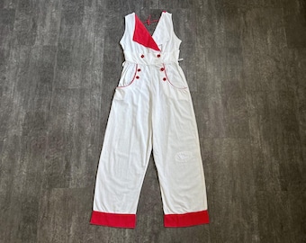 1930s jumpsuit . vintage 30s sportswear . size small to s/m
