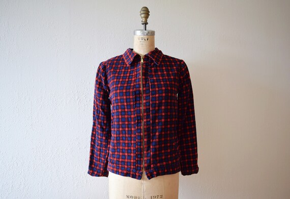 Vintage reversible jacket . 1950s corduroy jacket