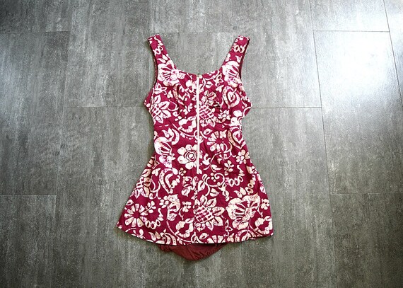 1930s 1940s playsuit . vintage 30s 40s beachwear