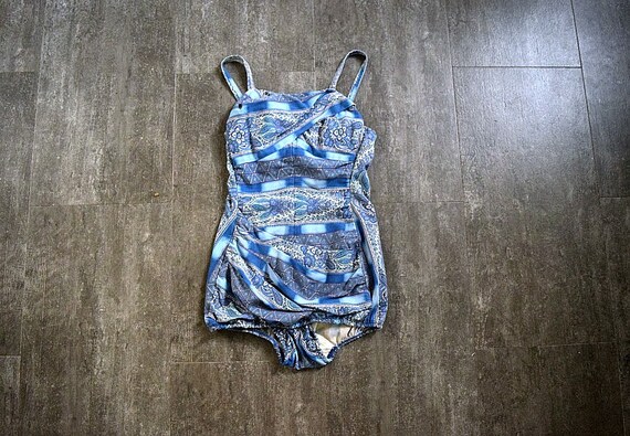 1950s swimsuit . vintage Rose Marie Reid bathing s