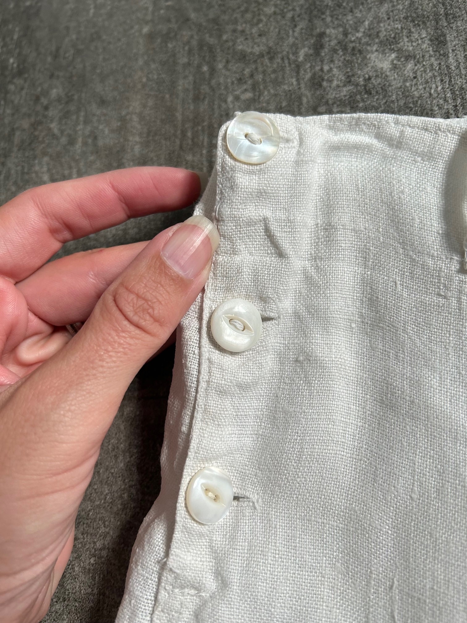 1930s Linen Shorts . Vintage 30s Shorts . Size Xs to S - Etsy