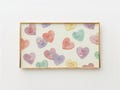 Valentine's Day Frame TV Art, Romantic Pastel Candy Hearts Art, Cute Watercolor Decor for TV, Playful Valentine's Art, Digital Download