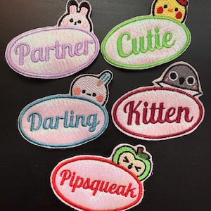 Name tags themed after your LADS LI's chat emojis