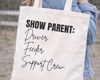 Show Parent SVG | Driver Feeder Support Crew, Farm Mom (Cricut Cut File)