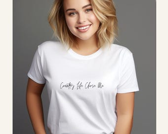 Country Life Chose Me SVG Farmhouse Shirt Design Tumbler Tote Mug Digital Download