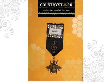 Bee Medal, Accessory, Gift, Dance with Honor