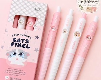 Cute Dried Fish Gel Pen, Quick-Dry Smooth Black Ink Writing Pen for Students, School, Office, Journaling, Note Taking & Kawaii Stationery