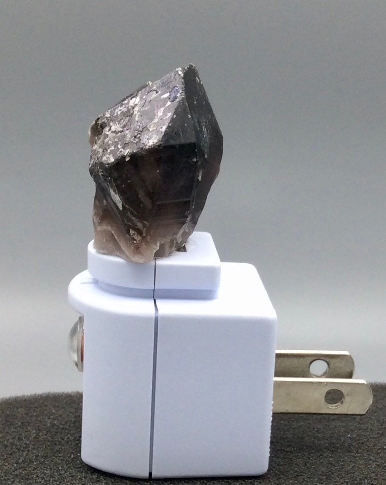 Banded Amethyst LED Night Light