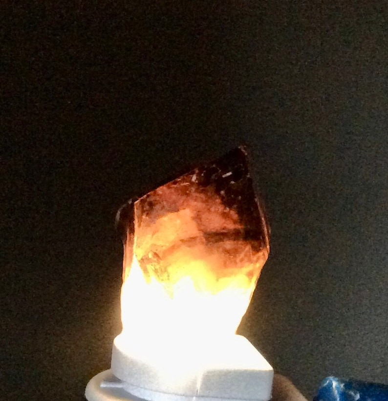 Banded Amethyst LED Night Light