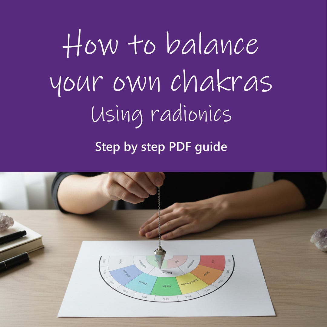 How to Balance Your Chakras Radionics & Radiesthesia Step‑by‑step PDF ...
