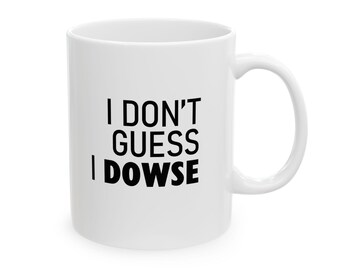 Tazza da caffè, regalo con pendolo di radionica e radiestesia, 11 oz e 15 oz