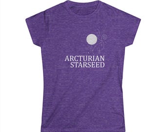Maglietta da donna Arcturian Starseed / Maglietta aliena / Regalo spirituale