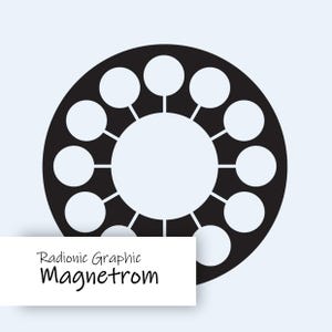 Gráfico radiónico de Magnetrom · Radiestesia