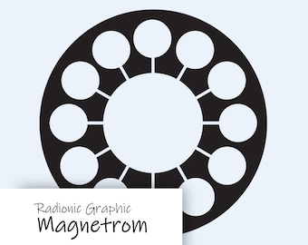 Diagramma radionico Magnetrom · Radiestesia