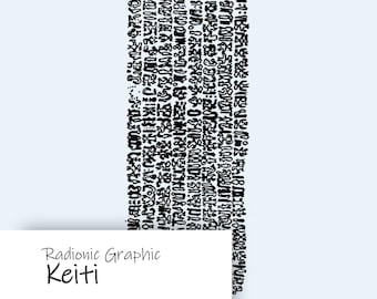 Tabella radionica Keiti PDF pronta per la stampa · Grafica radiestesica