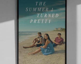 The Summer I Turned Pretty Poster - TSITP Movie Art Print, Conrad & Jeremiah Fisher Wall Decor