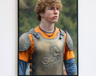 Percy Jackson Poster - Walker Scobell PJO Wall Art, Camp Half Blood Print, Bookish Bedroom and Living Room Decor