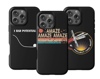 Project Hail Mary Phone Case, Rocky Amaze Sci-Fi Book Lover Merch (iPhone 17-11)