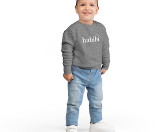 Habibi Kleinkind-Sweatshirt - Kuscheliges Rundhalsausschnitt für Kinder