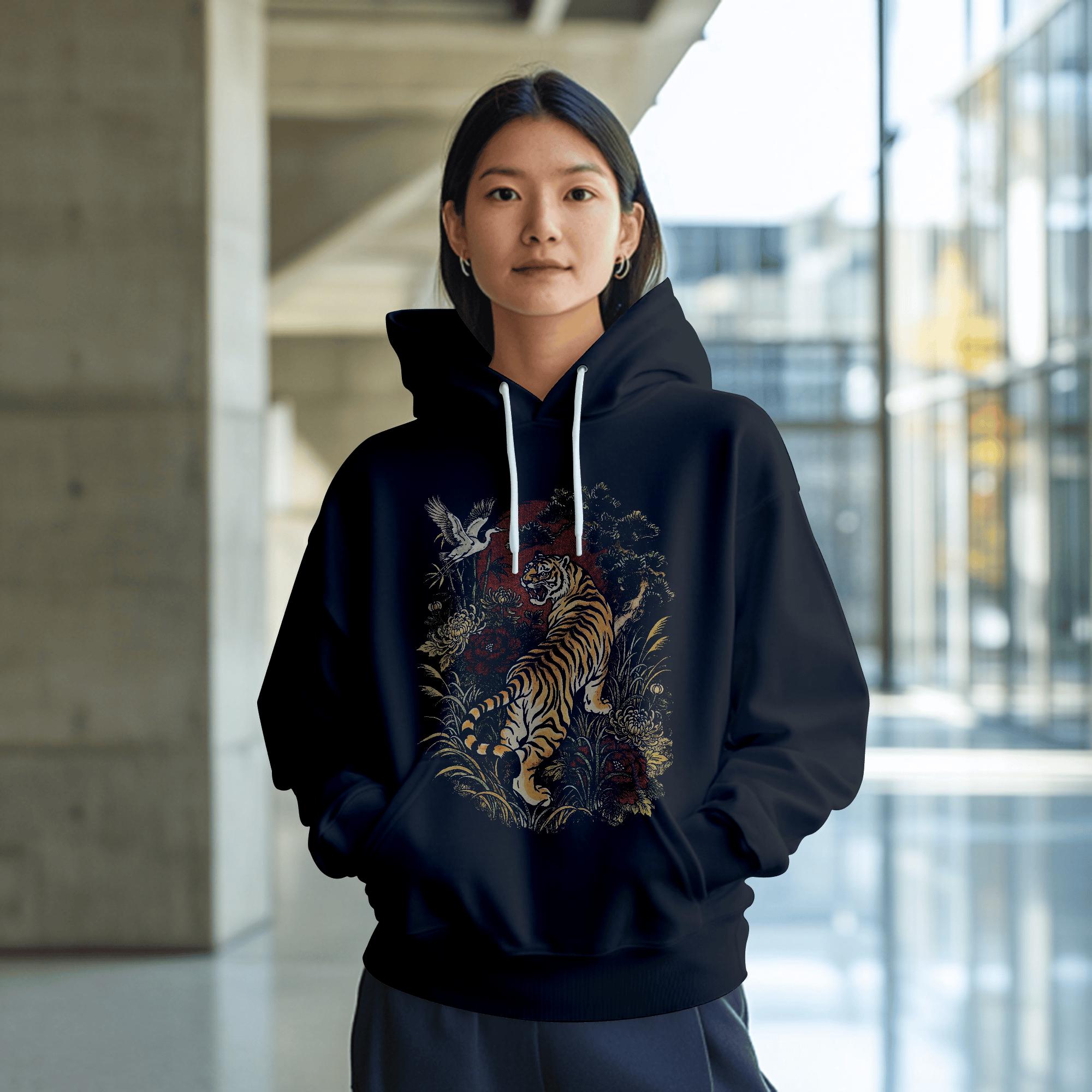 Vintage Japanese Tiger - T-Shirt, Crewneck or Hoody
