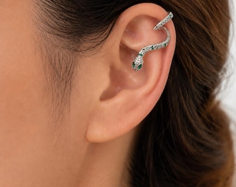 Snake Ear Cuff, Stainless Steel  Ear Crawler