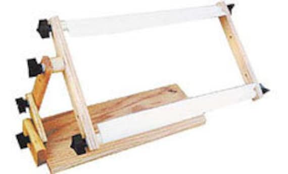 K's Creations STAINED Z-frame Lap Frame Needlework Stand - Holds