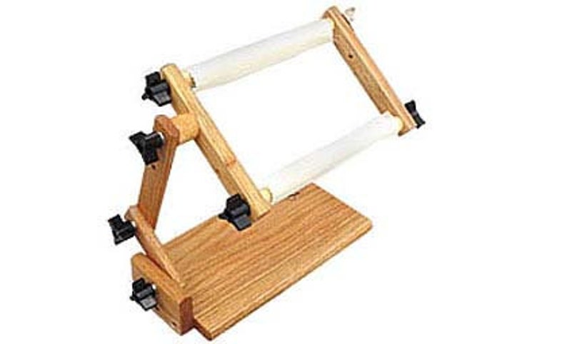 K's Creations Baby Z-Frame Lap Frame Needlework Stand holds frames & scrolls up to 13 image 4