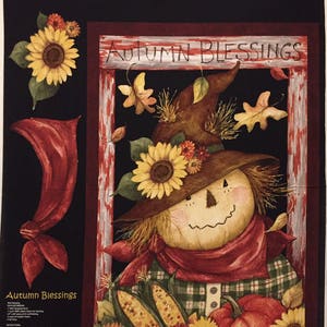 Autumn Blessings Panel - Steele Creek Studios - Out of Print