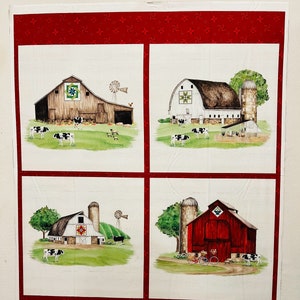 Edredones Spring Barn - Tara Reed - Riley Blake Designs - Panel PD14336 - 36" x 45" - 2023