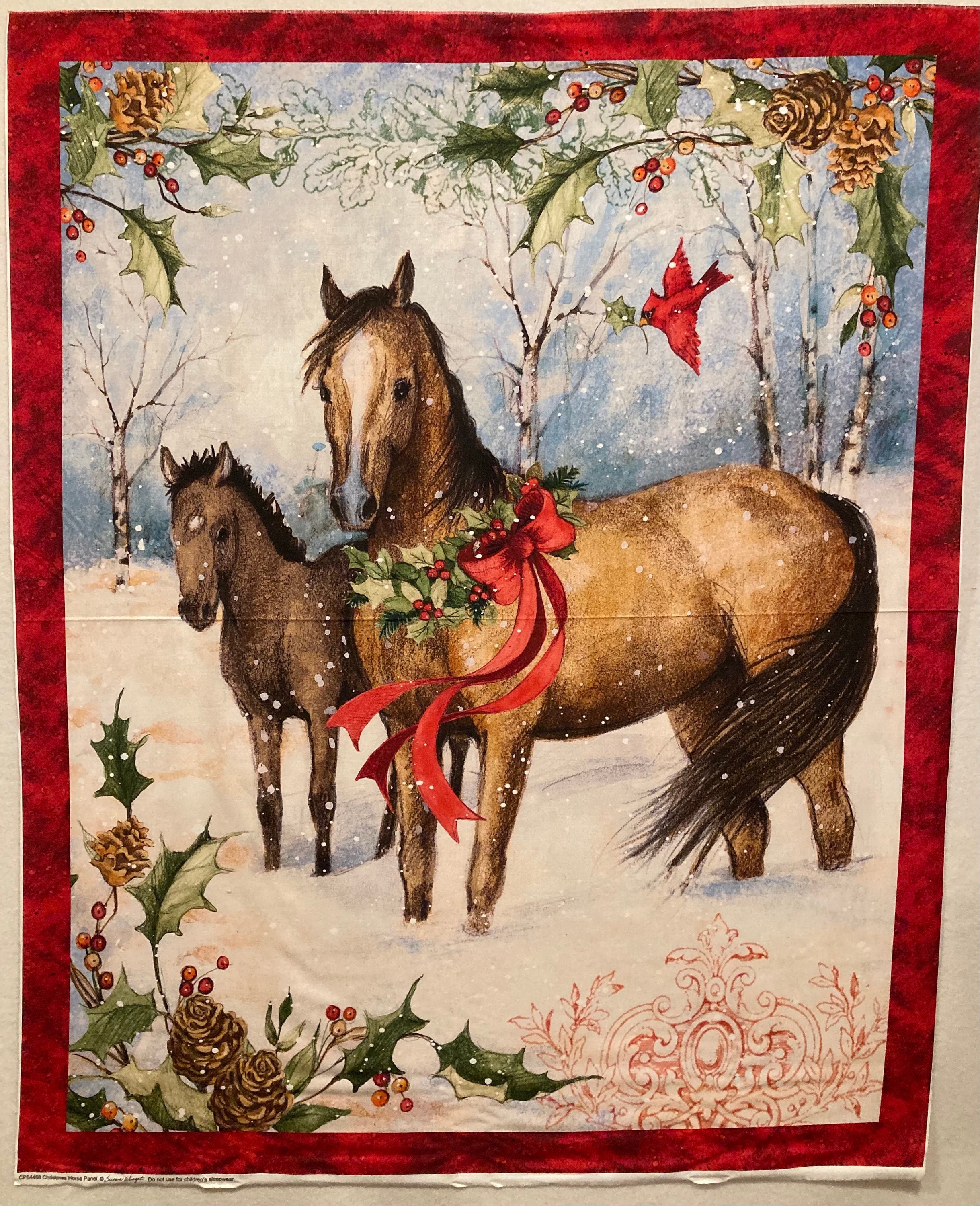 Pannello TESSUTO Natalizio Vintage - Idee Per Creare